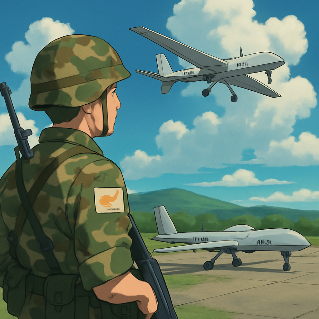 Национальная гвардия Кипра пополнила свой арсенал дронами H-10 Poseidon местного производства