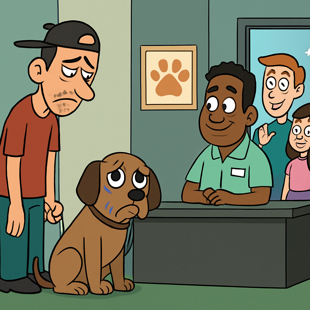 Несколько дней назад на Кипре мужчина сдал собаку в приют, сказав, что она ему «больше не нужна»