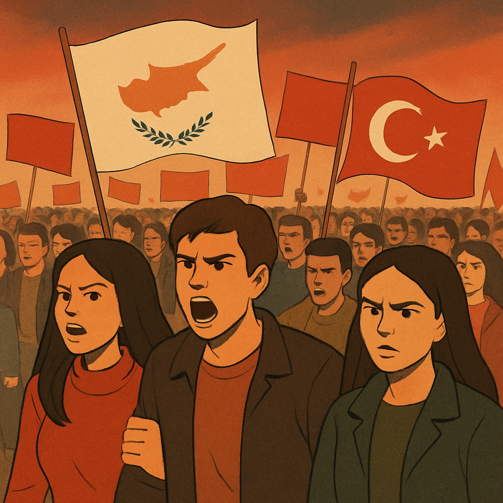 14 ноября тысячи студентов со всего Кипра приняли участие в массовых демонстрациях, осуждая незаконное провозглашение так называемой Турецкой Республики Северного Кипра, отмечающее в этом году 42-ю годовщину