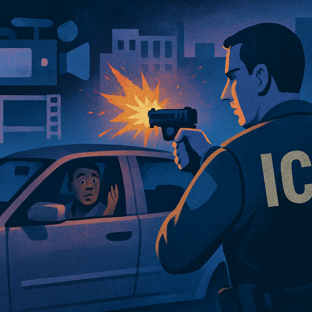 Newly available videos and existing footage synchronized and assessed by The Times provides a millisecond by millisecond look at how an ICE officer ended up shooting and killing a motorist in Minneapolis