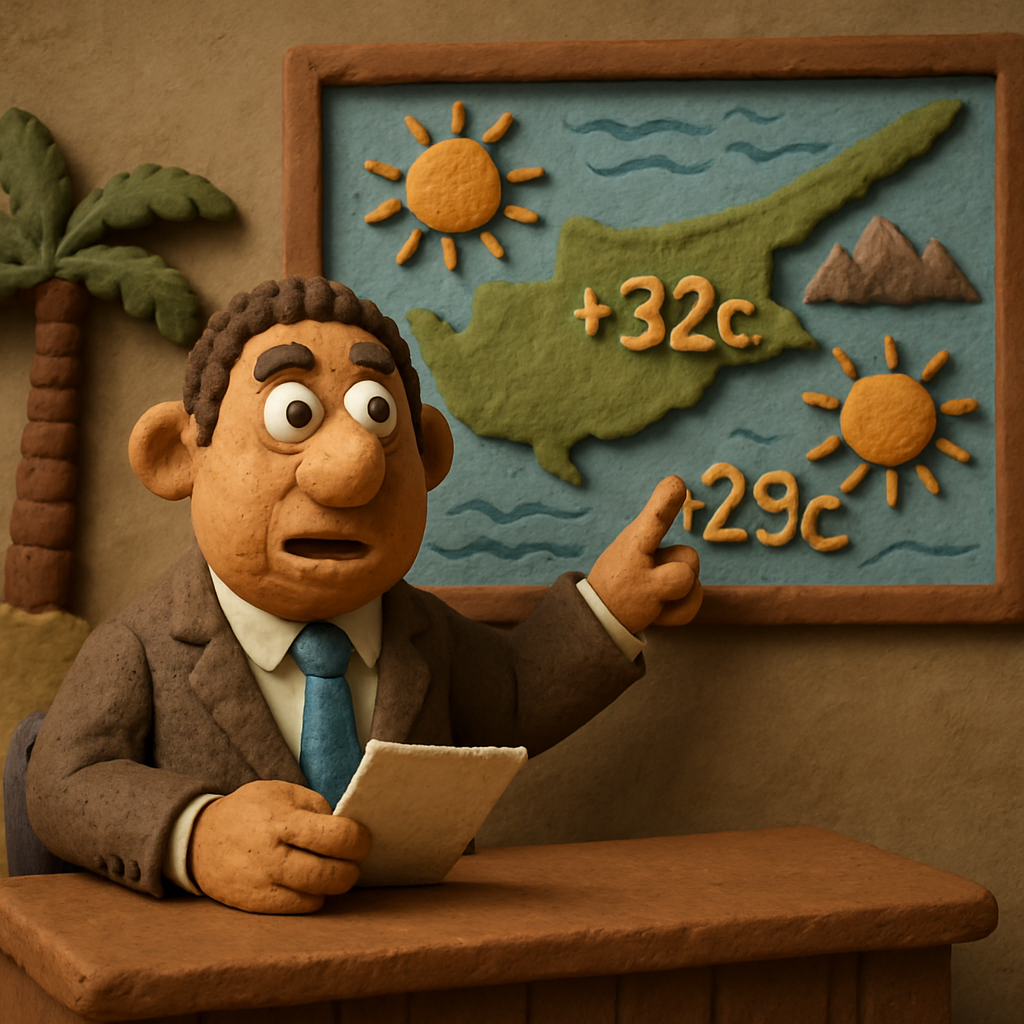 В понедельник на Кипре температура воздуха достигнет +32C в глубине страны, около +29C на побережье и +24C в горах