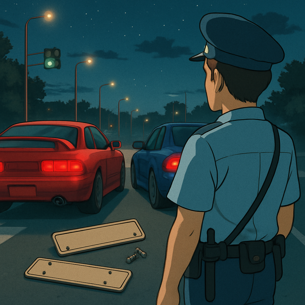 С начала года в Ларнаке конфисковали 72 автомобиля, чьи владельцы устраивали ночные уличные гонки