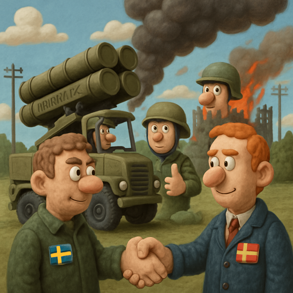 Sweden and Denmark will send €245 million in TRIDON Mk2 air defence systems to Ukraine, boosting protection as Russia escalates strikes on energy sites