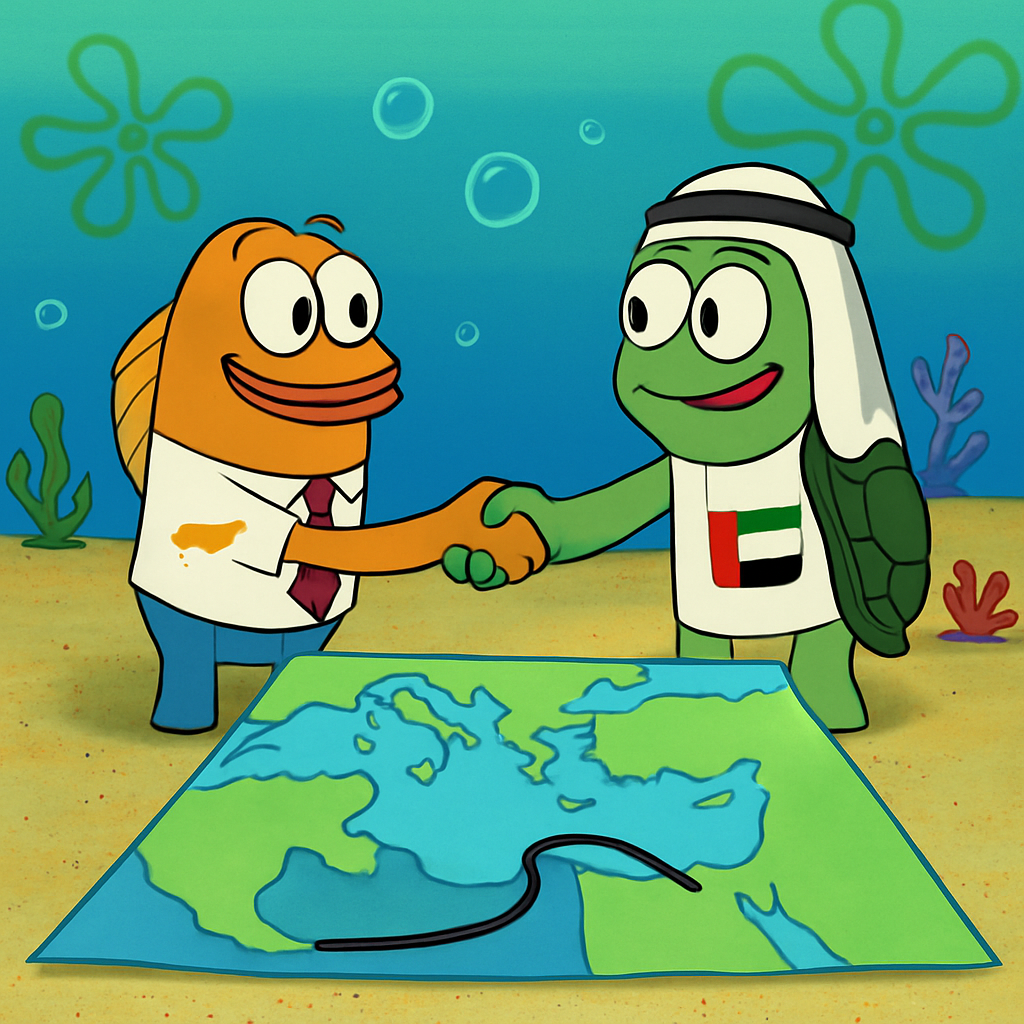 Кипр обратился к ОАЭ с предложением о сотрудничестве в рамках проекта по прокладке подводного кабеля, соединяющего Европу с восточным Средиземноморьем