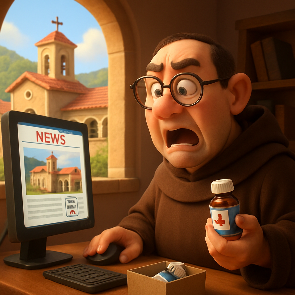 Кипрский монастырь Киккос оказался в центре скандала после появления сообщений о том, что монахи монастыря открыли лекарство от серьезных заболеваний и продают чудодейственное средство в онлайне