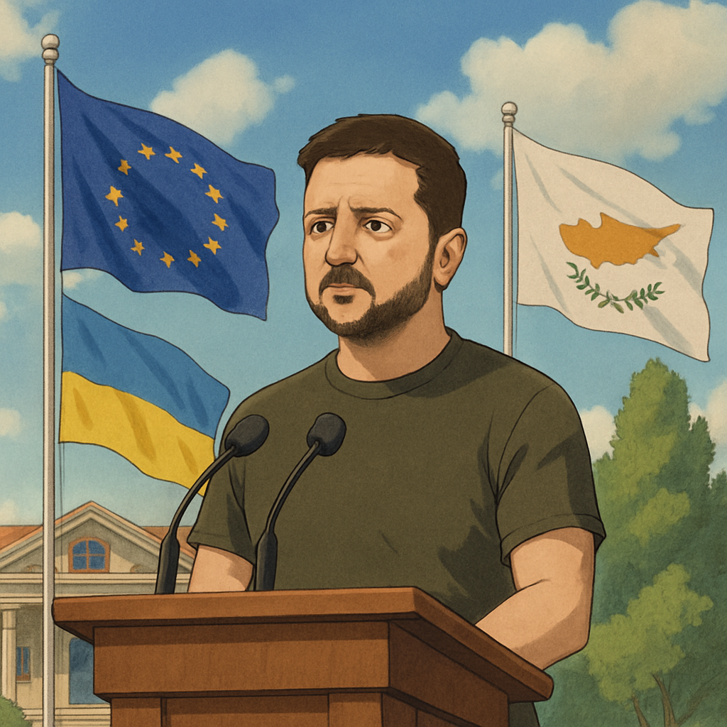 Speech by Volodymyr Zelenskyy at the opening ceremony of Cyprus's presidency of the Council of the European Union in Nicosia
