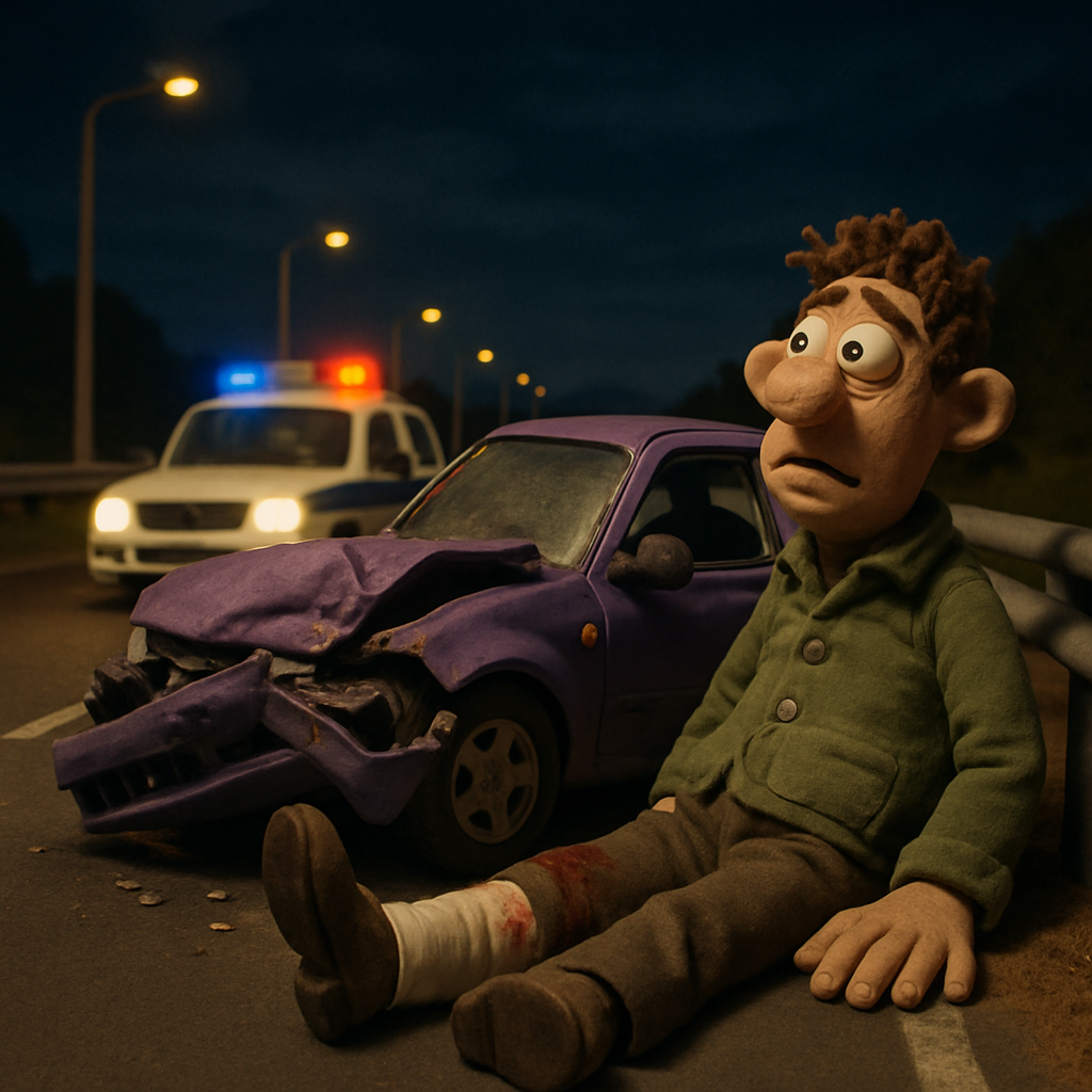 A serious accident occurred at night on the Paphos - Limassol highway