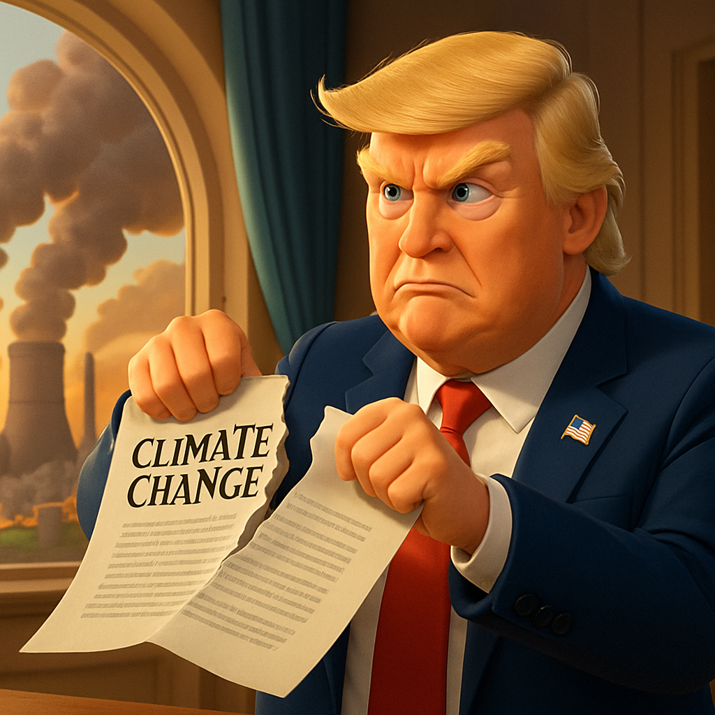 US President Donald Trump revoked a key 2009 scientific finding that has been the basis for all US actions to fight climate change