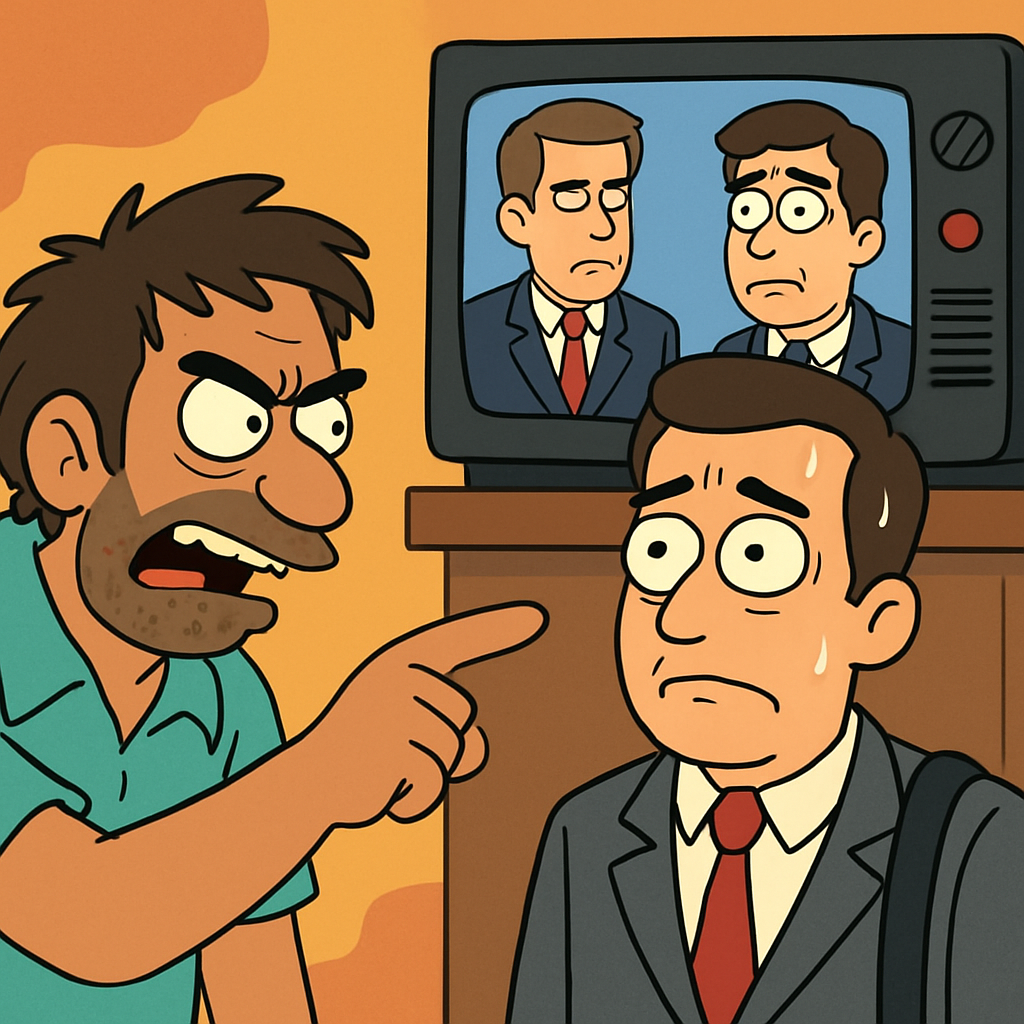 A developer from Paphos accused the city's mayor of being a 'rapist and blackmailer,' and mentioned that he talked about this on Sigma TV about 10 years ago