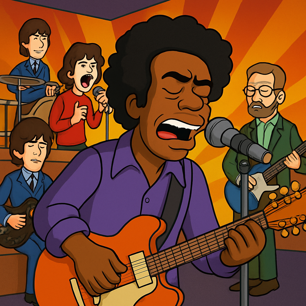 The Beatles, the Stones and Clapton shared the stage with him.