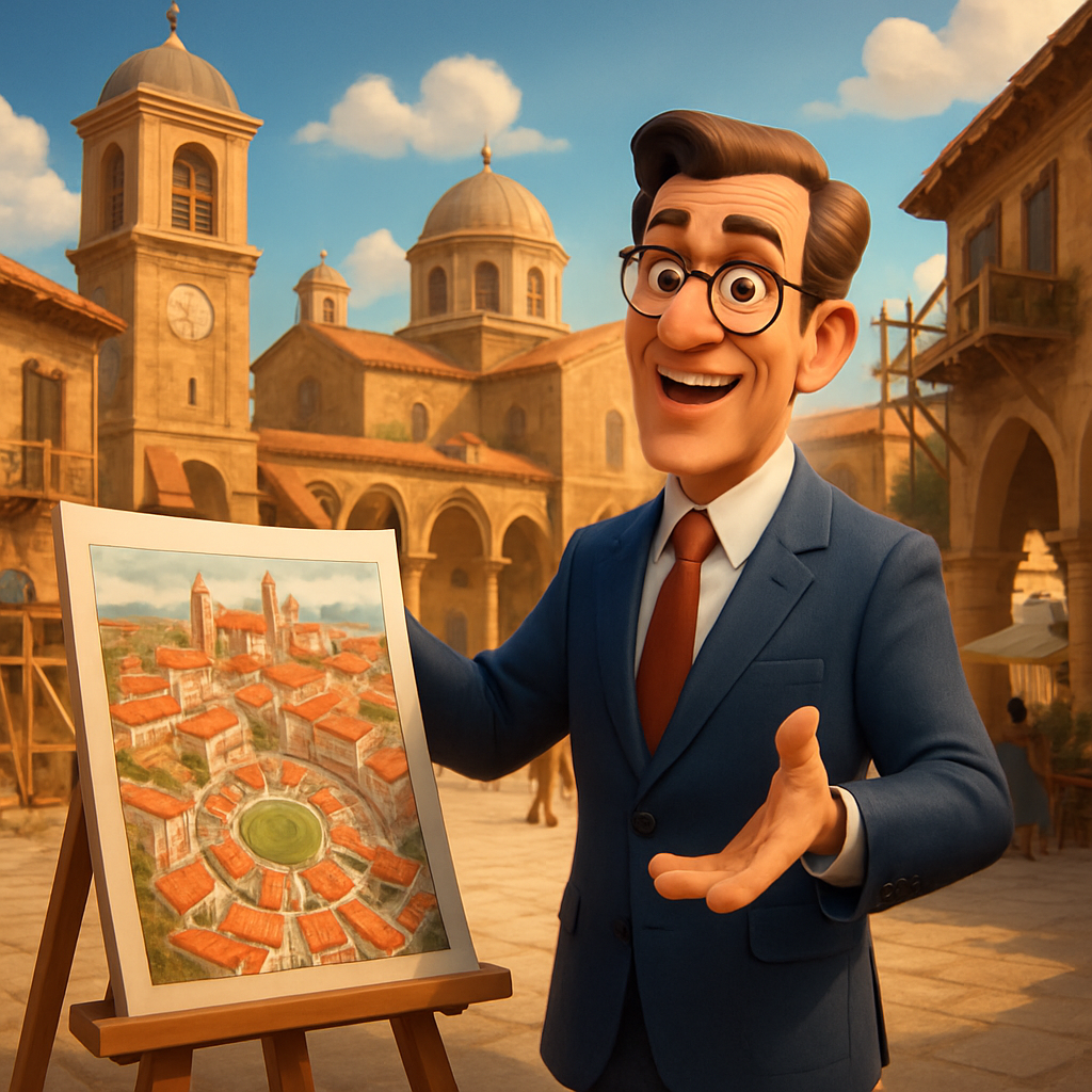 The Mayor of Nicosia has presented a plan to transform Old Nicosia into a vibrant historical center with the support of a 28 million euro program