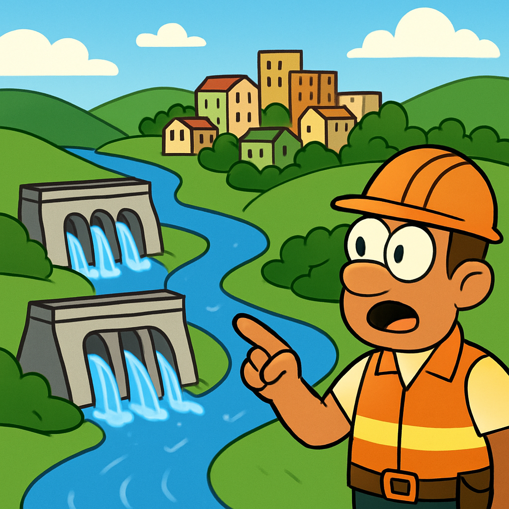 The authorities of Paphos are requesting the construction of two new small reservoirs in the region on the rivers flowing through populated areas, so that significant volumes of water do not flow into the sea