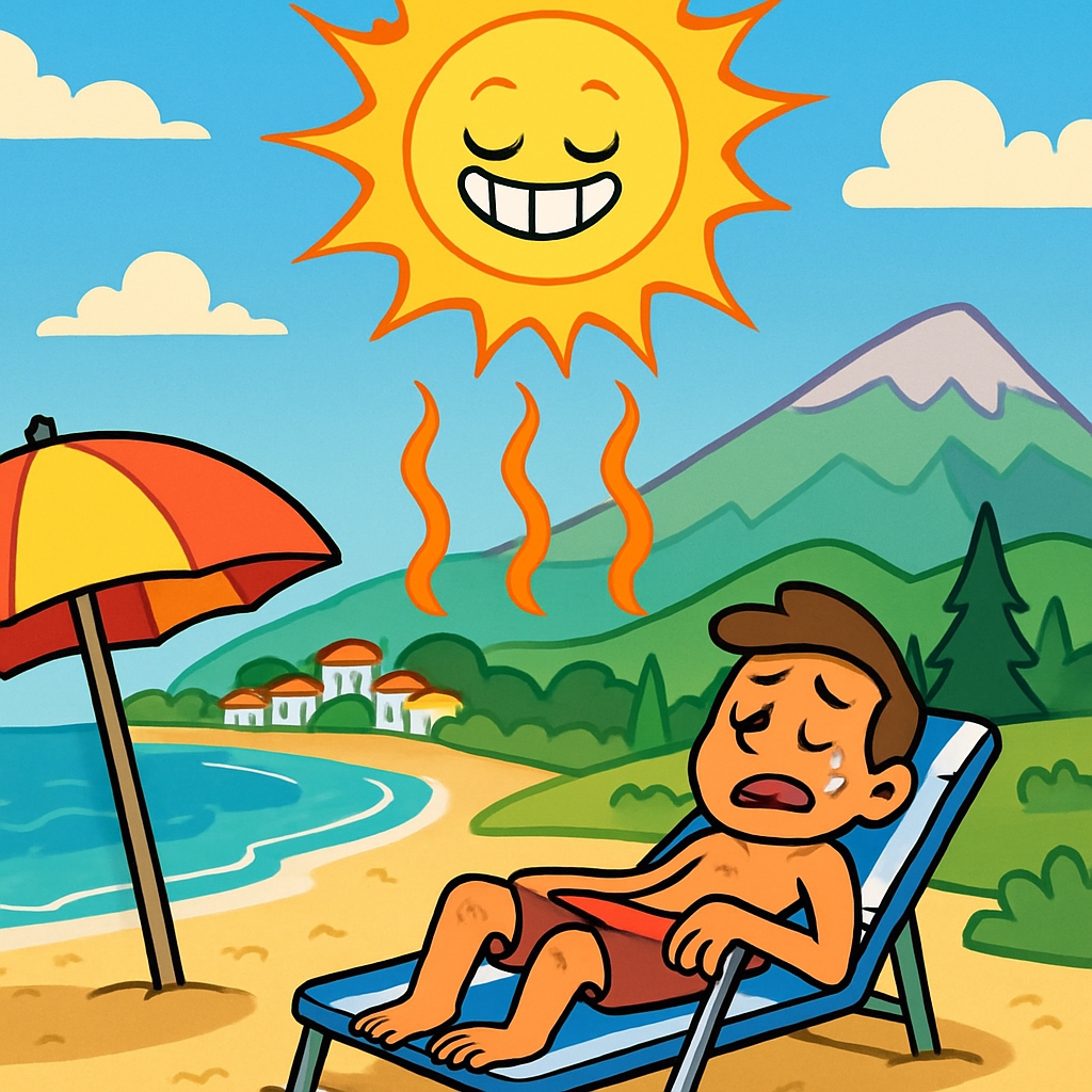 В воскресенье на Кипре до +32С в глубине страны и на побережьях и до +23С в горах