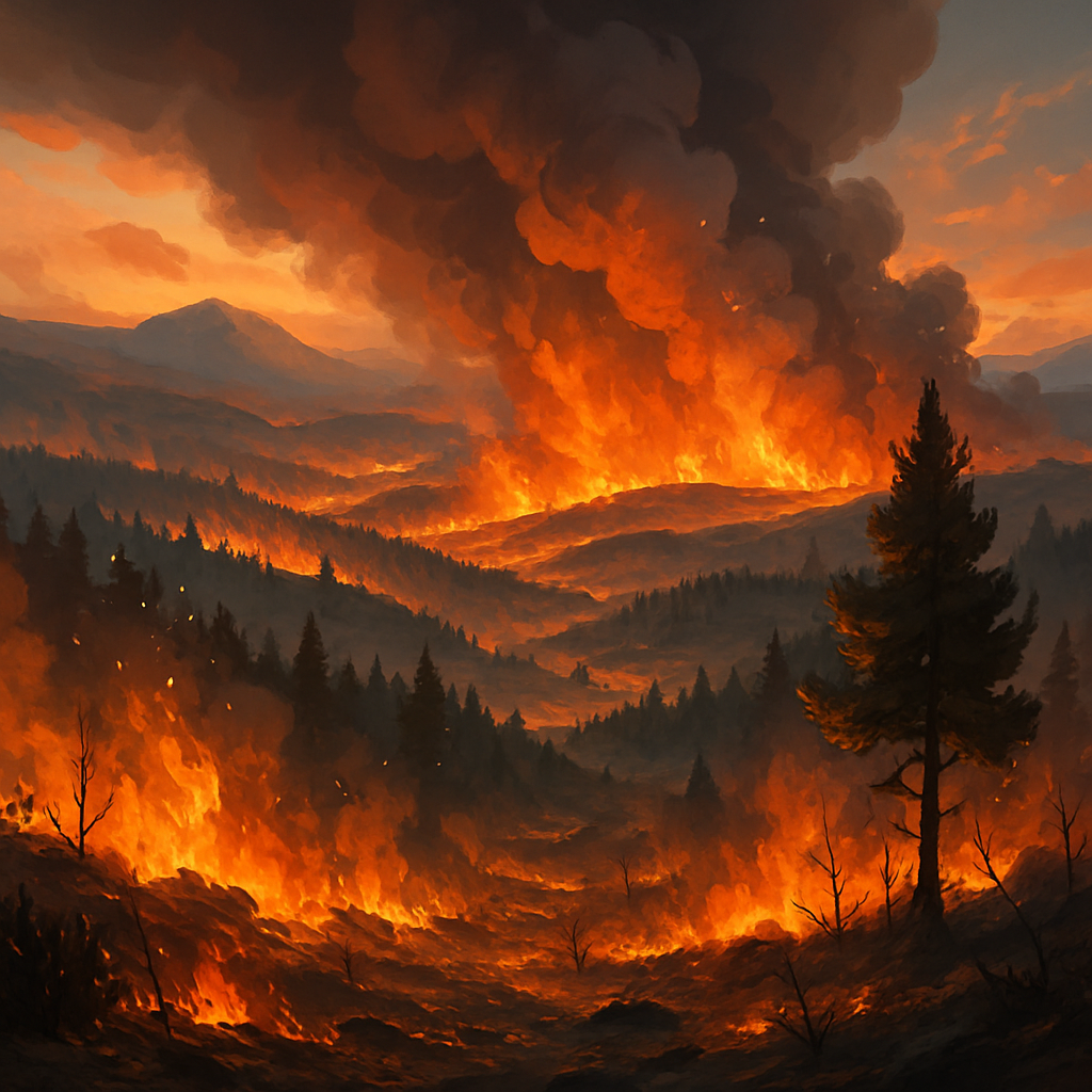 По первым оценкам площадь сгоревшей территории в районе Лимассола составляет 124 кв