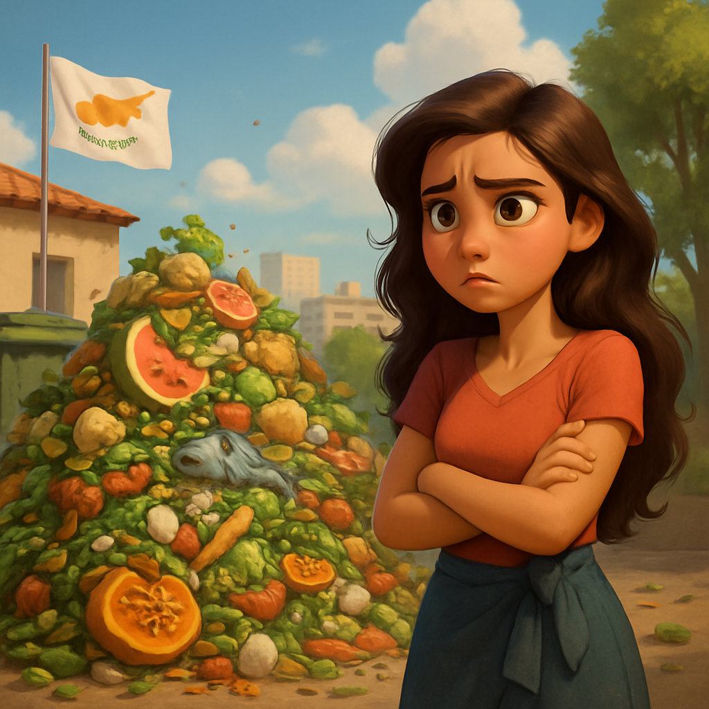 Cyprus ranks first in the EU in terms of food waste volume, which has serious environmental and social consequences