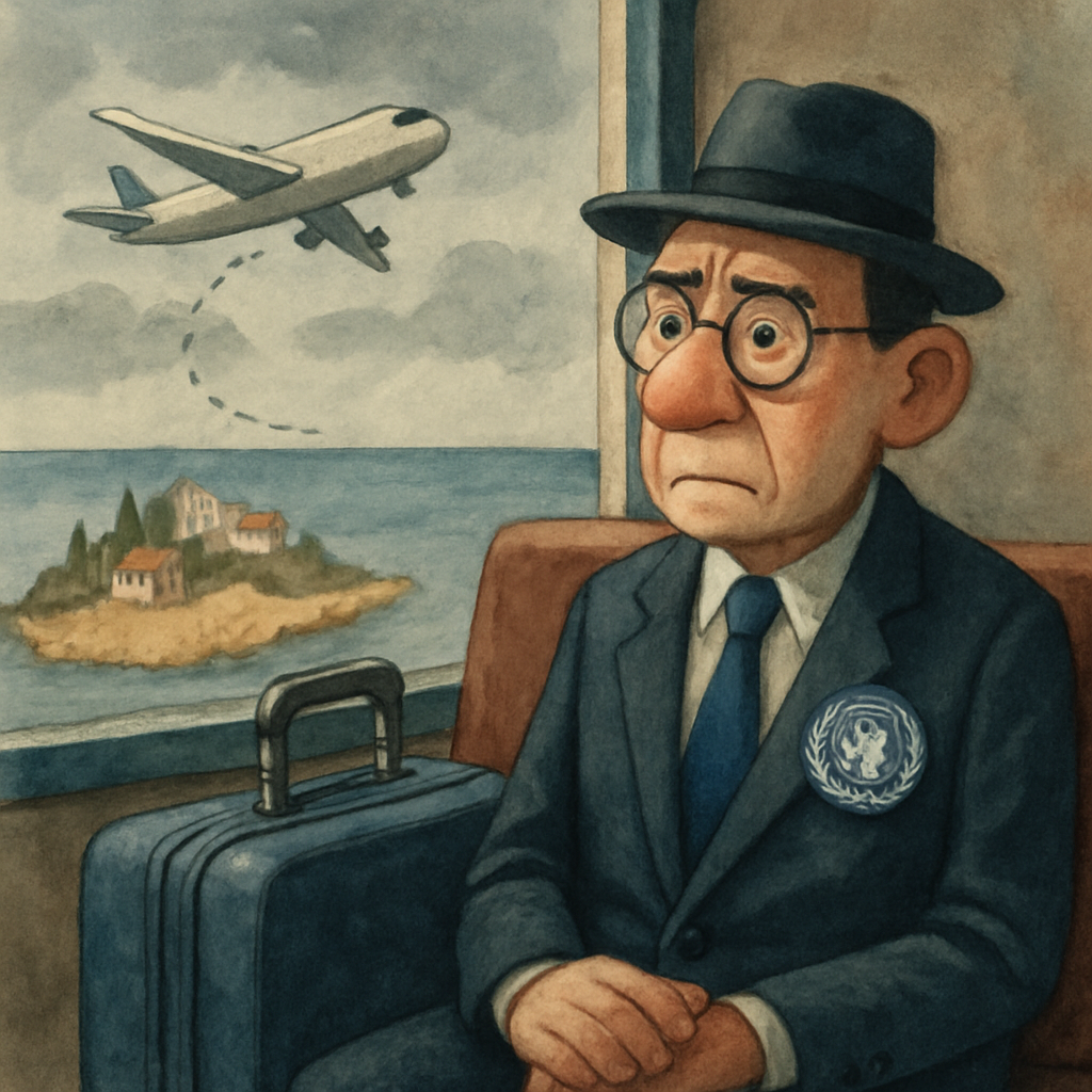 Запланированный на понедельник визит посланника ООН на Кипр отложен из-за непредвиденных обстоятельств