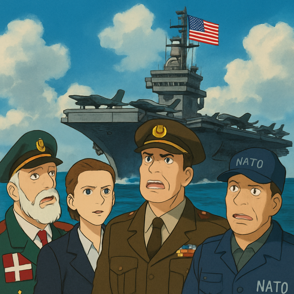 Tensions with NATO members escalated after the White House said Tuesday that the “US military is always an option