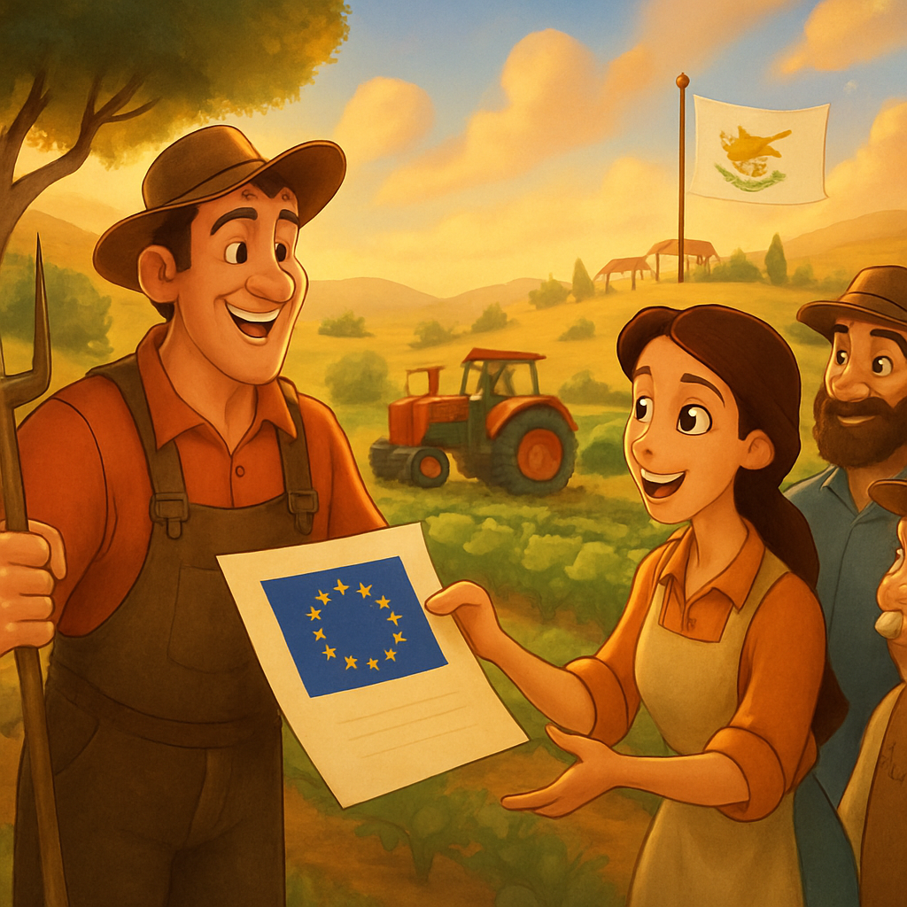 Cyprus has secured favorable terms under the EU's historic agricultural agreement, which will significantly reduce bureaucracy for thousands of small farmers