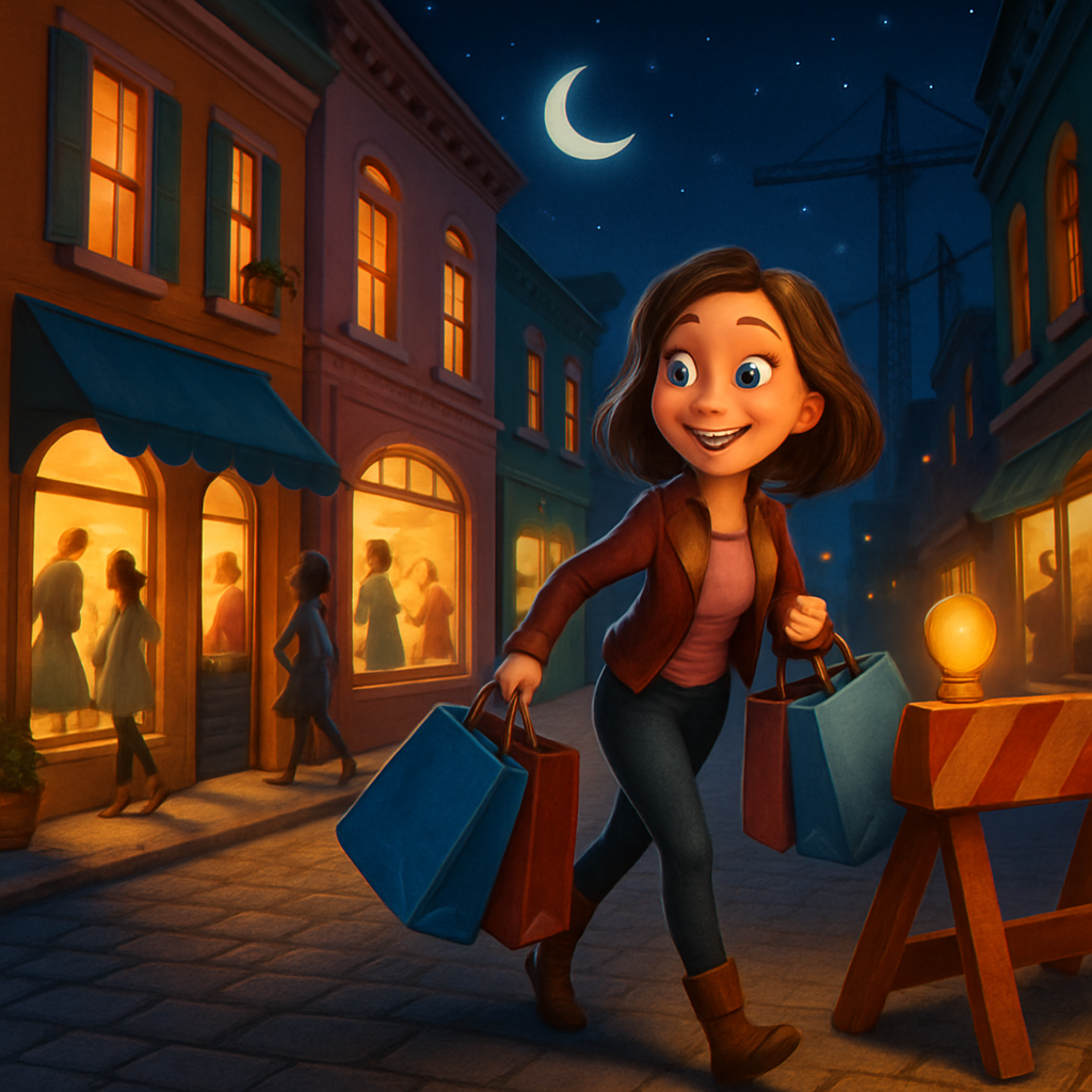 24 октября в Ларнаке пройдет акция «Центр ночью» — магазины в центре города будут открыты до 23:00, чтобы привлечь покупателей, которых стало меньше из-за масштабных дорожных работ