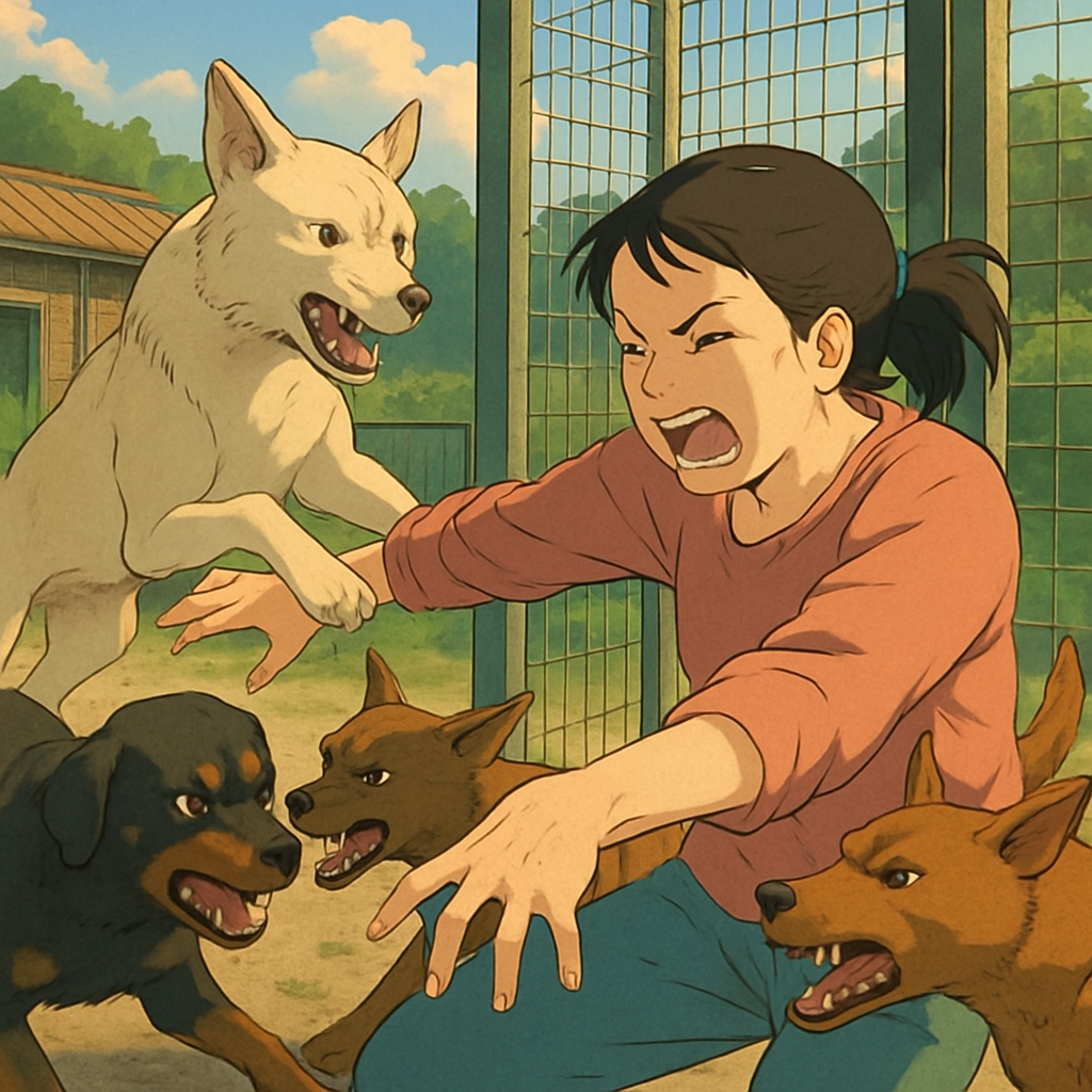 В одной из деревень района Никосии на женщину напали четыре собаки, когда она стала открывать их вольер, чтобы выпустить на территорию предприятия, где она работает