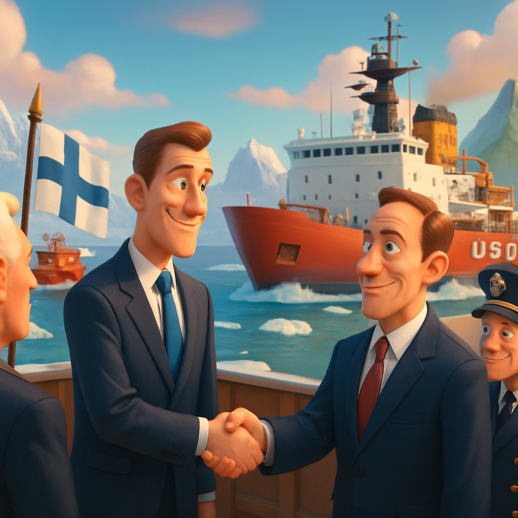 Finland is set to build new icebreakers for the US as Arctic competition intensifies