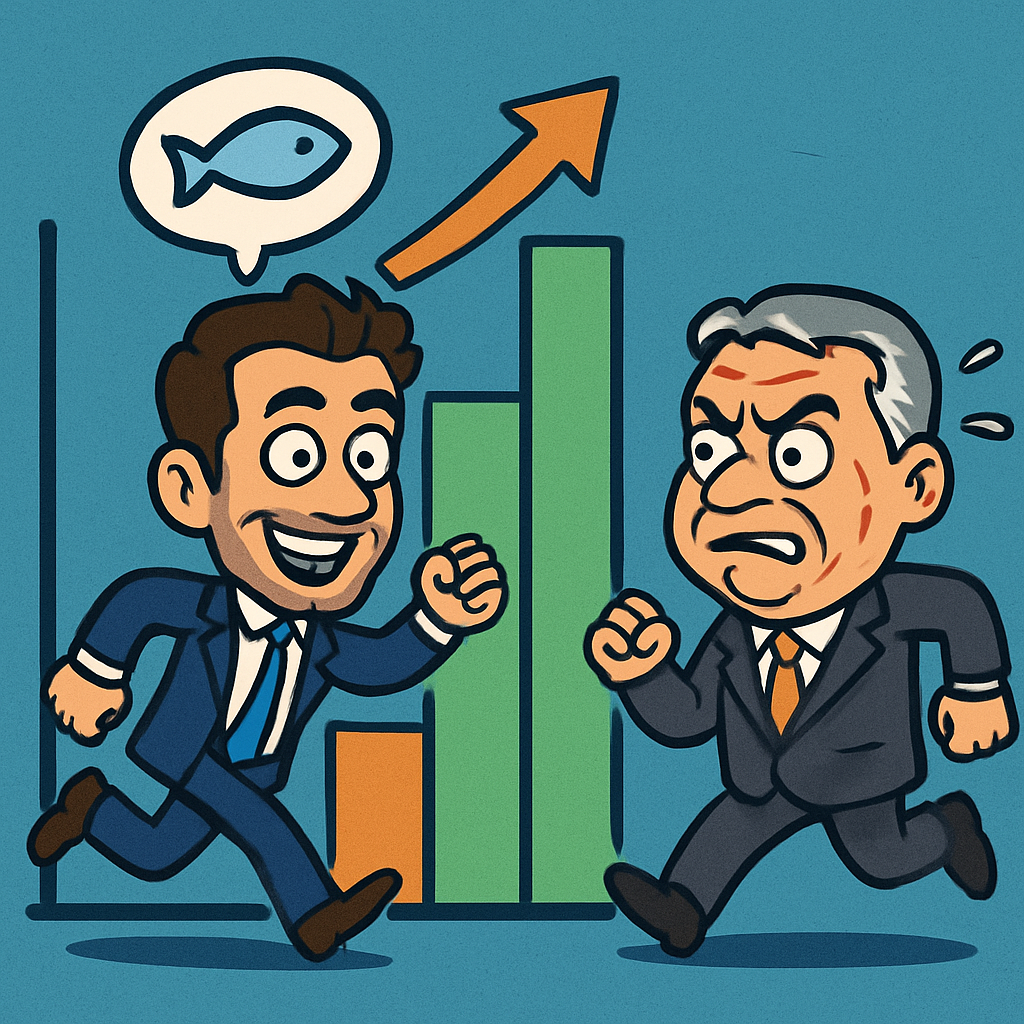 Las encuestas independientes muestran que el partido Tisza de Péter Magyar está claramente por delante del gobernante Fidesz, mientras que los encuestadores vinculados al gobierno aún predicen una fuerte victoria para el primer ministro Viktor Orbán