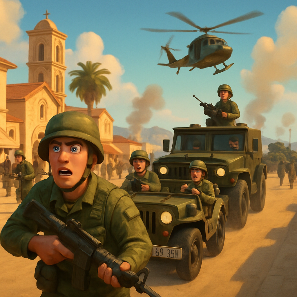 Se ha ordenado una movilización total por las autoridades chipriotas para la provincia de Larnaca