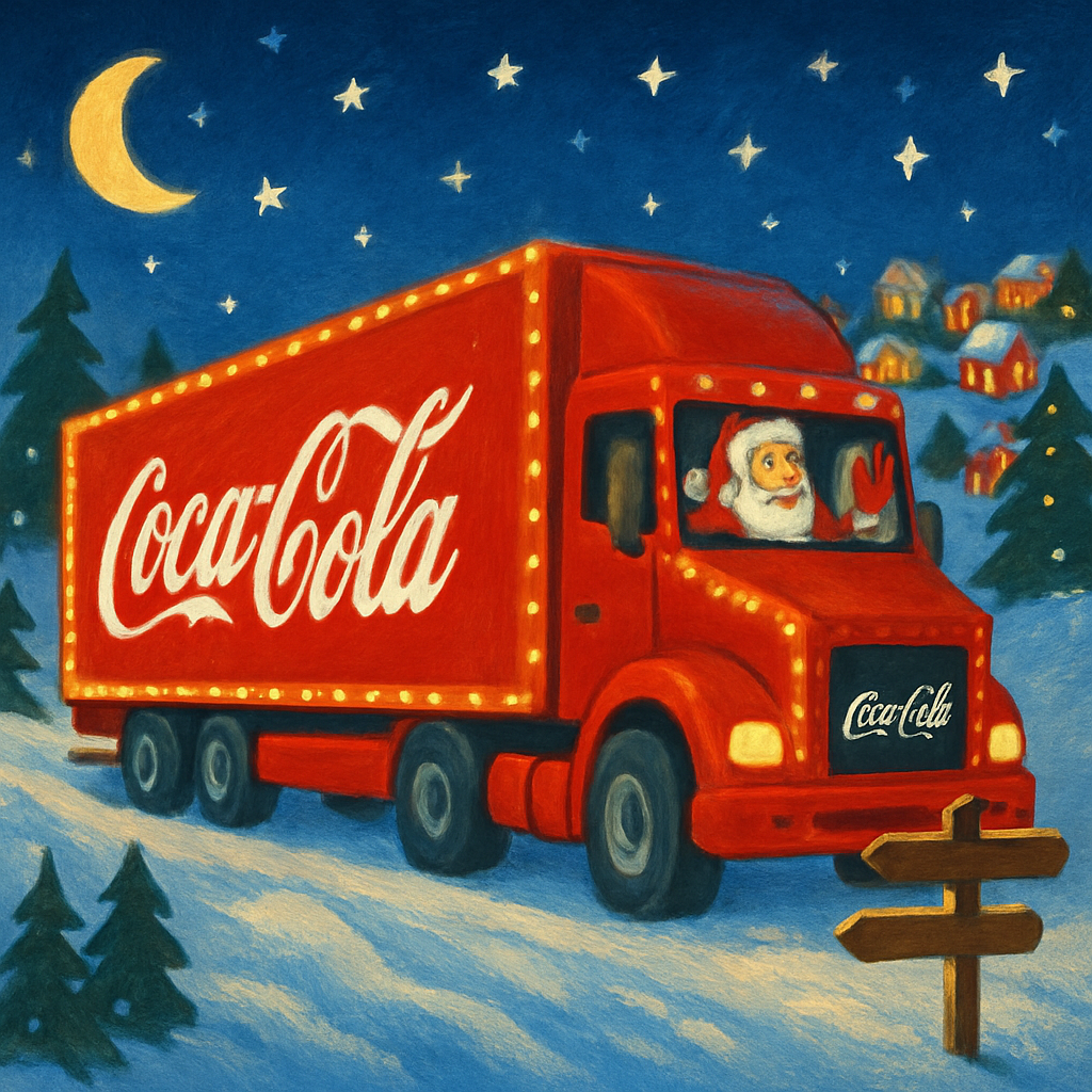 Стало известно расписание рождественского грузовика Coca-Cola на Кипре