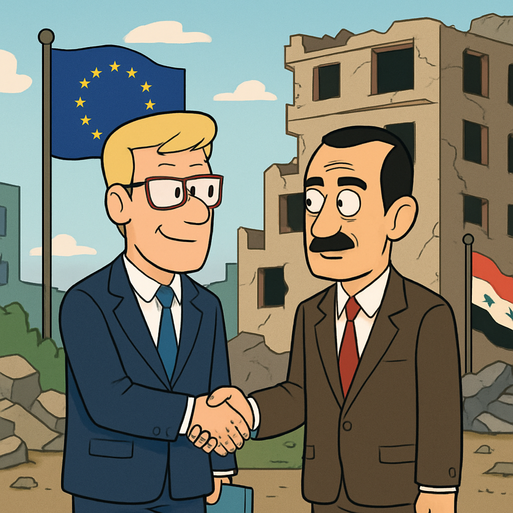 The chief of the EU executive pledged Europe's full support for Syria's recovery after meeting interim President Ahmed al-Sharaa in Damascus on Friday