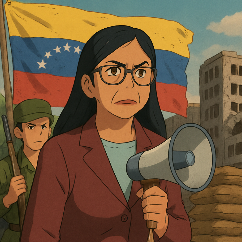 Delcy Rodríguez, a guerrilla’s daughter, started out as a provocateur
