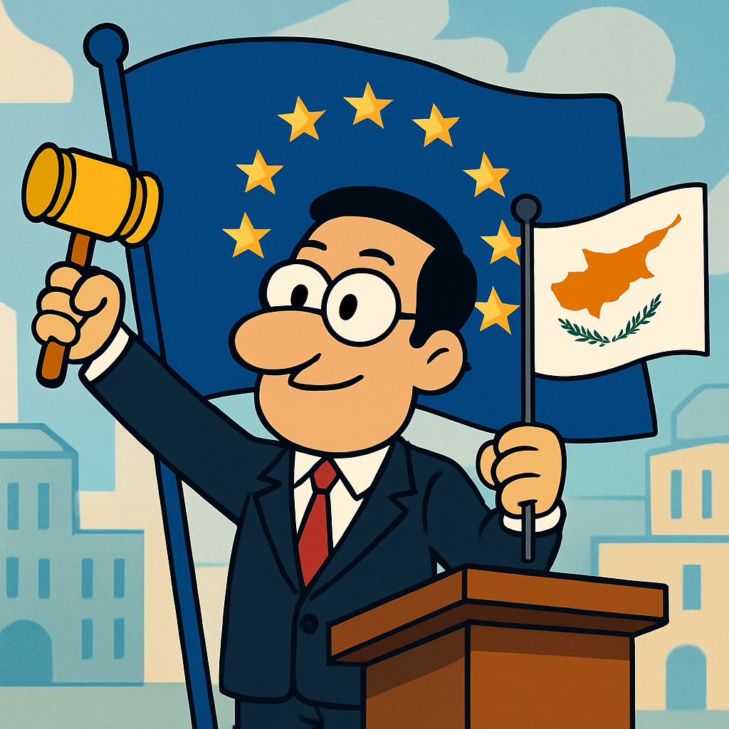 From tomorrow and for the next six months, Cyprus will assume the presidency of the EU Council
