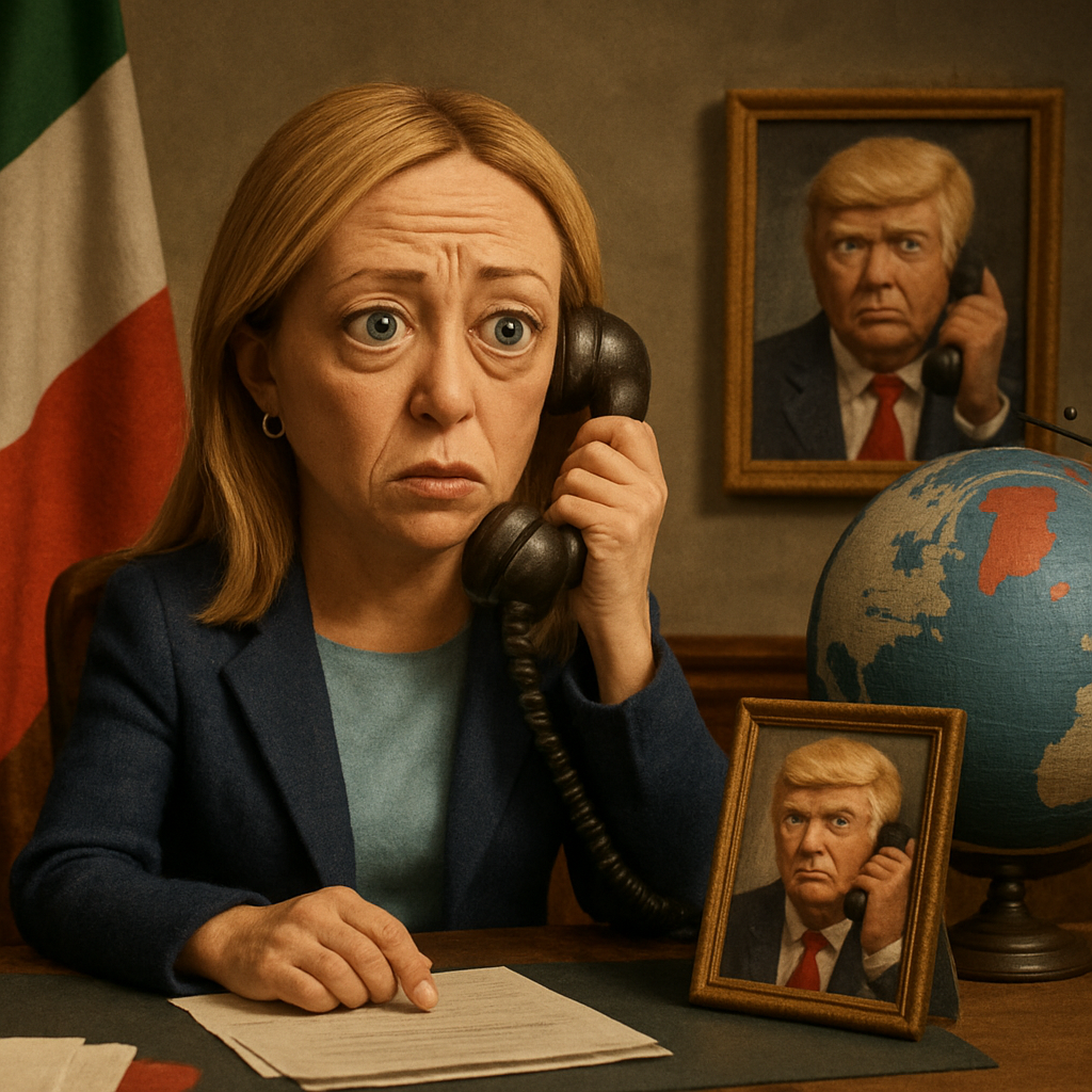 Italian PM Giorgia Meloni PM has called threatened US tariffs over Greenland a 'mistake', adding that she has spoken with US President Trump on the telephone