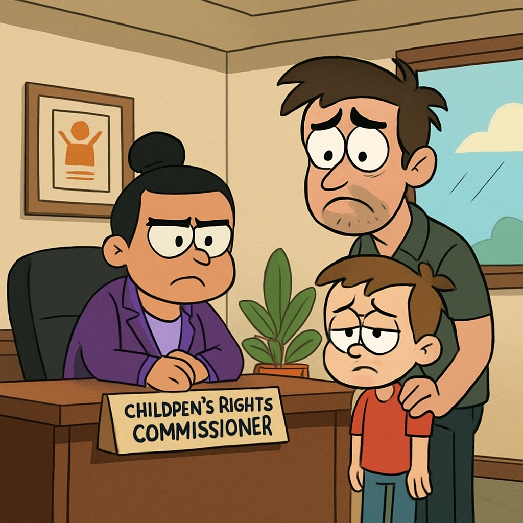 На Кипре мужчина привел своего шестилетнего ребенка в офис уполномоченного по правам детей и попросил оставить его на попечение властей