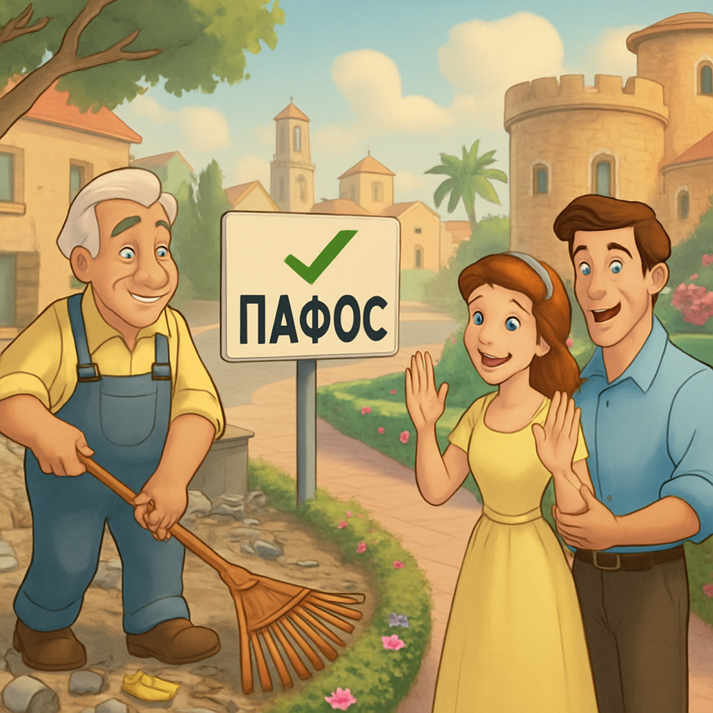 Власти Пафоса сообщают, что общая картина во многих районах заметно улучшилась после мер, предпринятых для наведения порядка и эстетического благоустройства