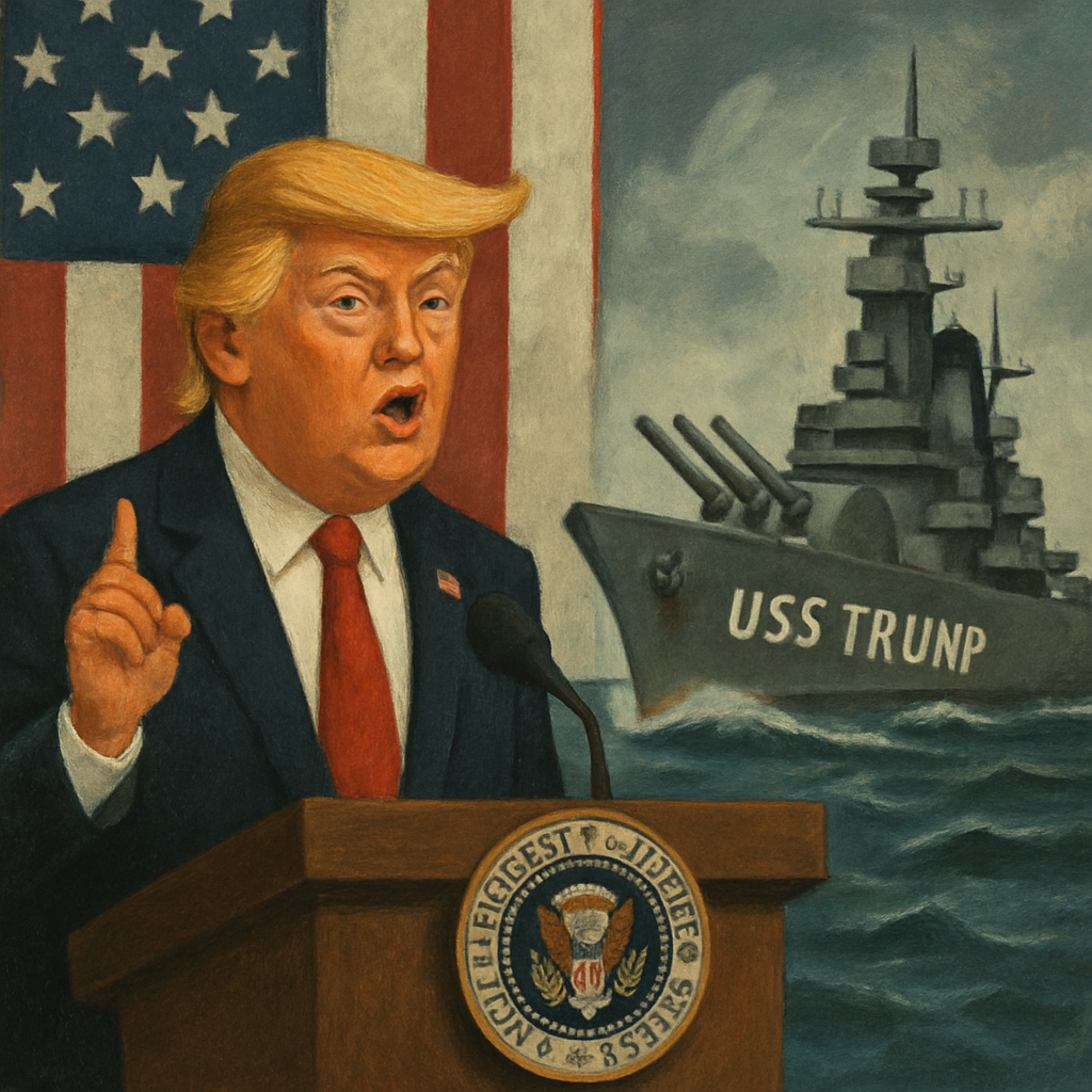 President Donald Trump announced plans for a new class of U