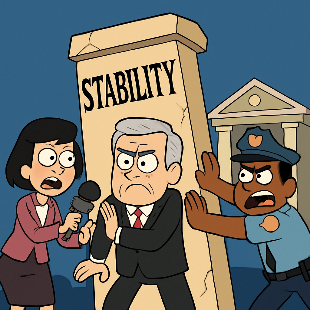 A tough issue for stabilization in our politics and public institutions