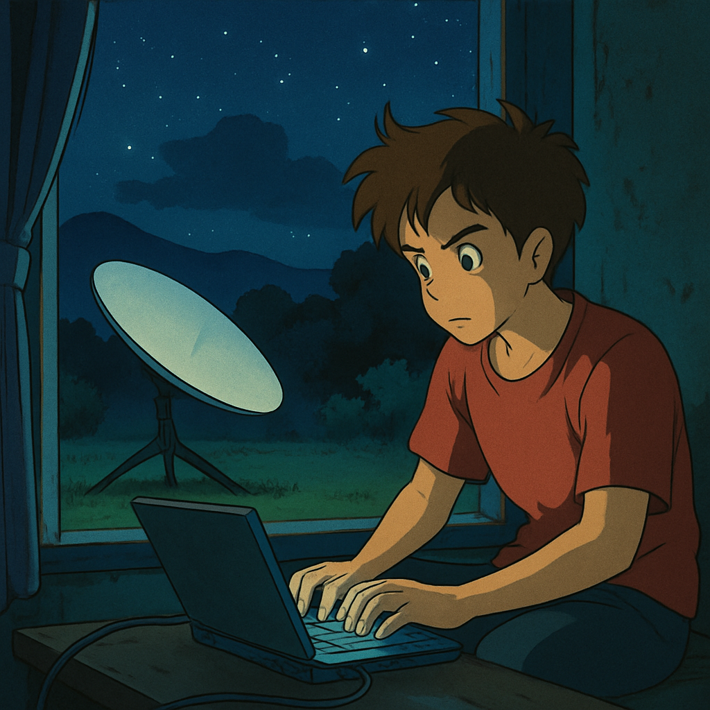 Under a near-total communications blackout, users of Elon Musk’s satellite service have gotten online without paying, an organization that works on web access said