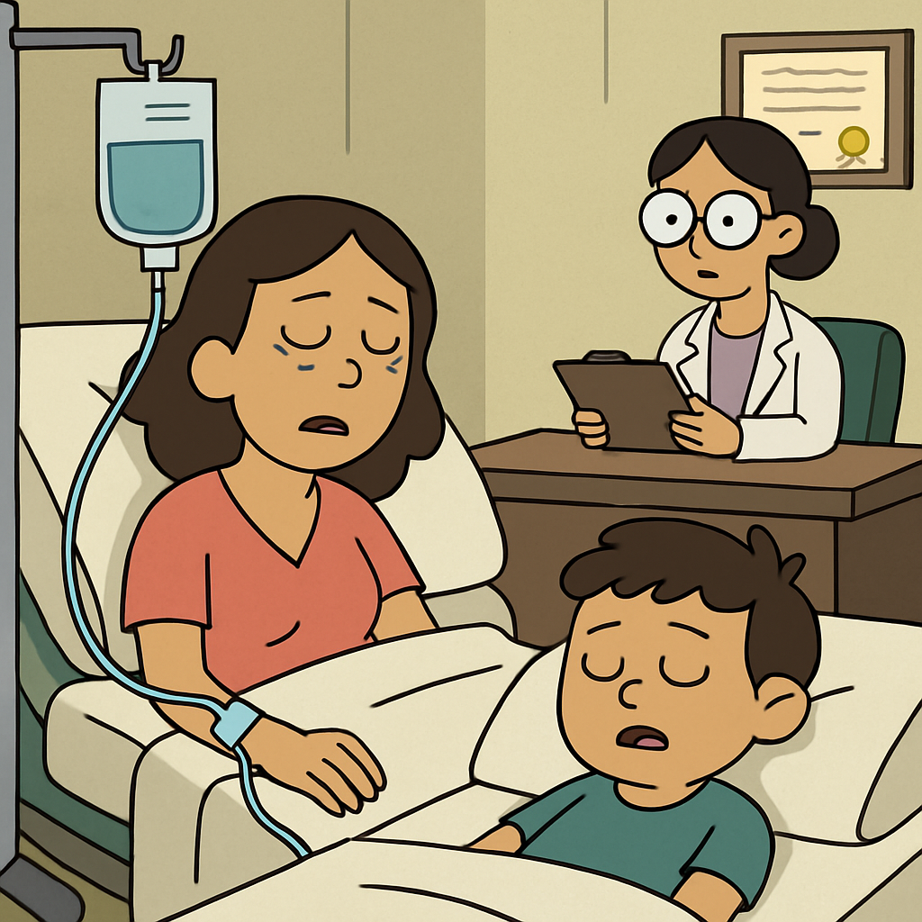 In Cyprus, a seven-year-old child and his mother were hospitalized after being found unconscious from ingesting a significant amount of sedatives