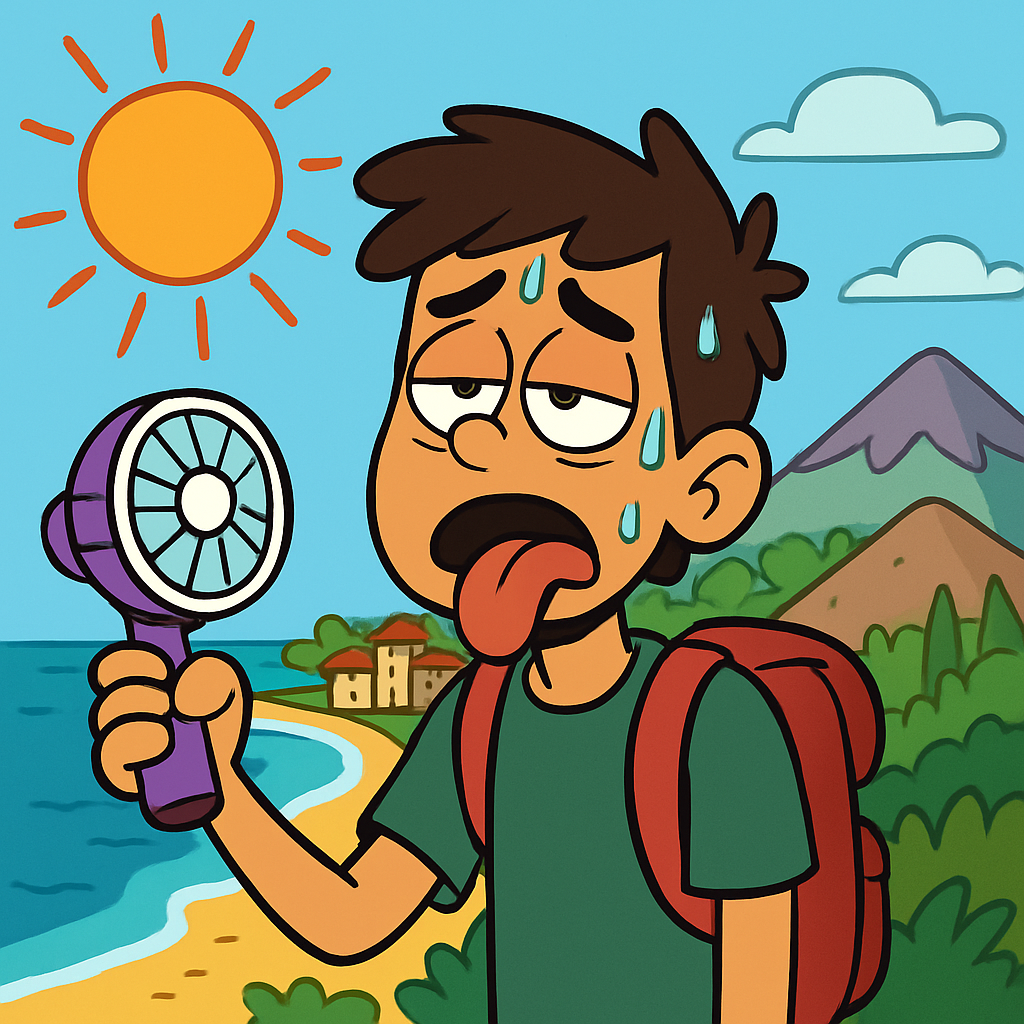 В пятницу на Кипре до +37С во внутренних районах, +32С в прибрежных районах и около +27С в горах