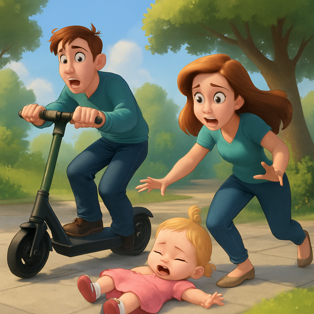 В Пафосе расследуют инцидент с участием двухлетней девочки, которая получила легкие травмы в результате наезда на нее электросамоката