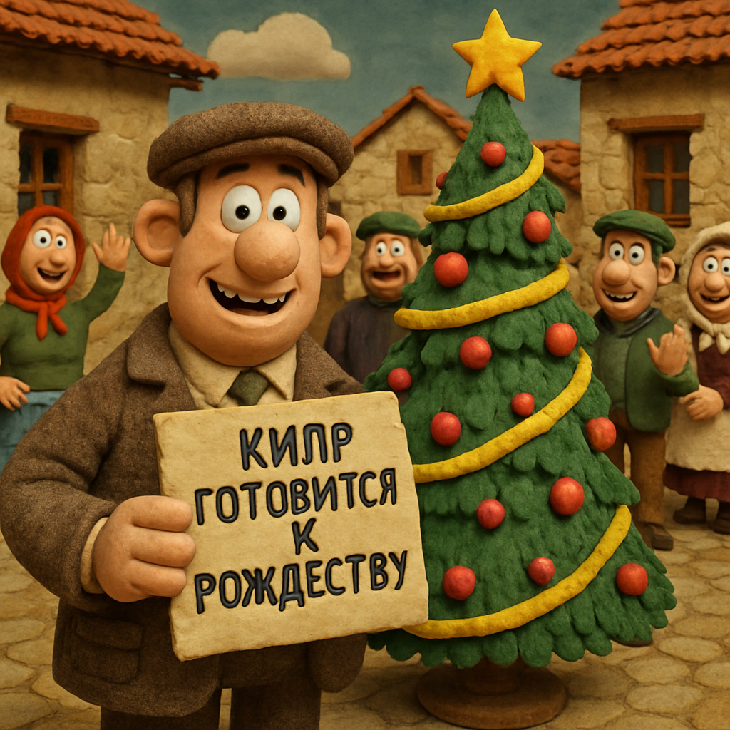 Кипр готовится к Рождеству и уже объявлены рождественские деревни