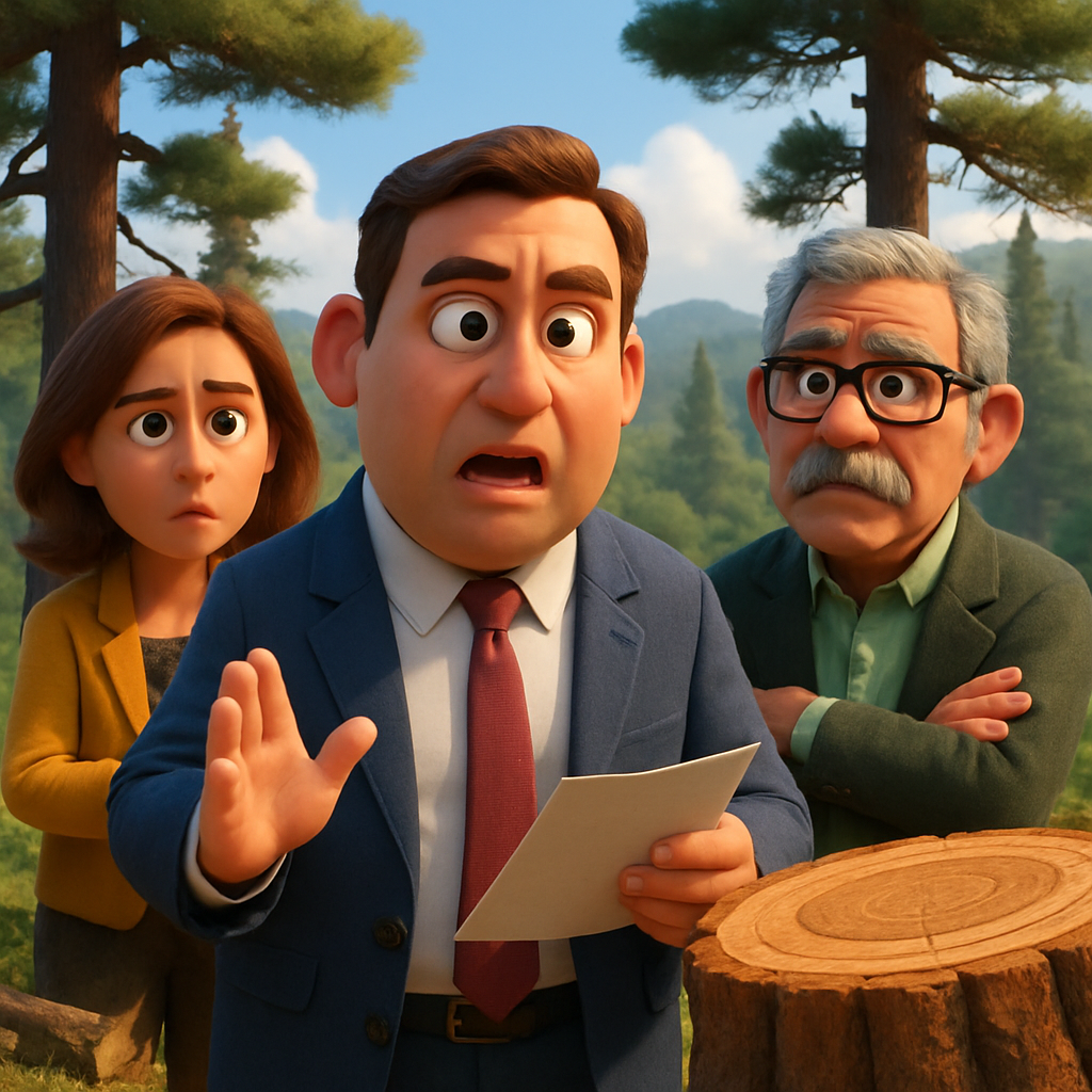 Members of the Cyprus Parliament are raising concerns about the cutting down of old black pines in the protected Natura 2000 zone in the Troodos Mountains