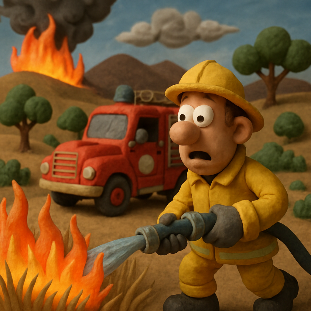 Пожар в Пафосе почти под контролем, остался один активный фронт в изолированном районе вдали от домов