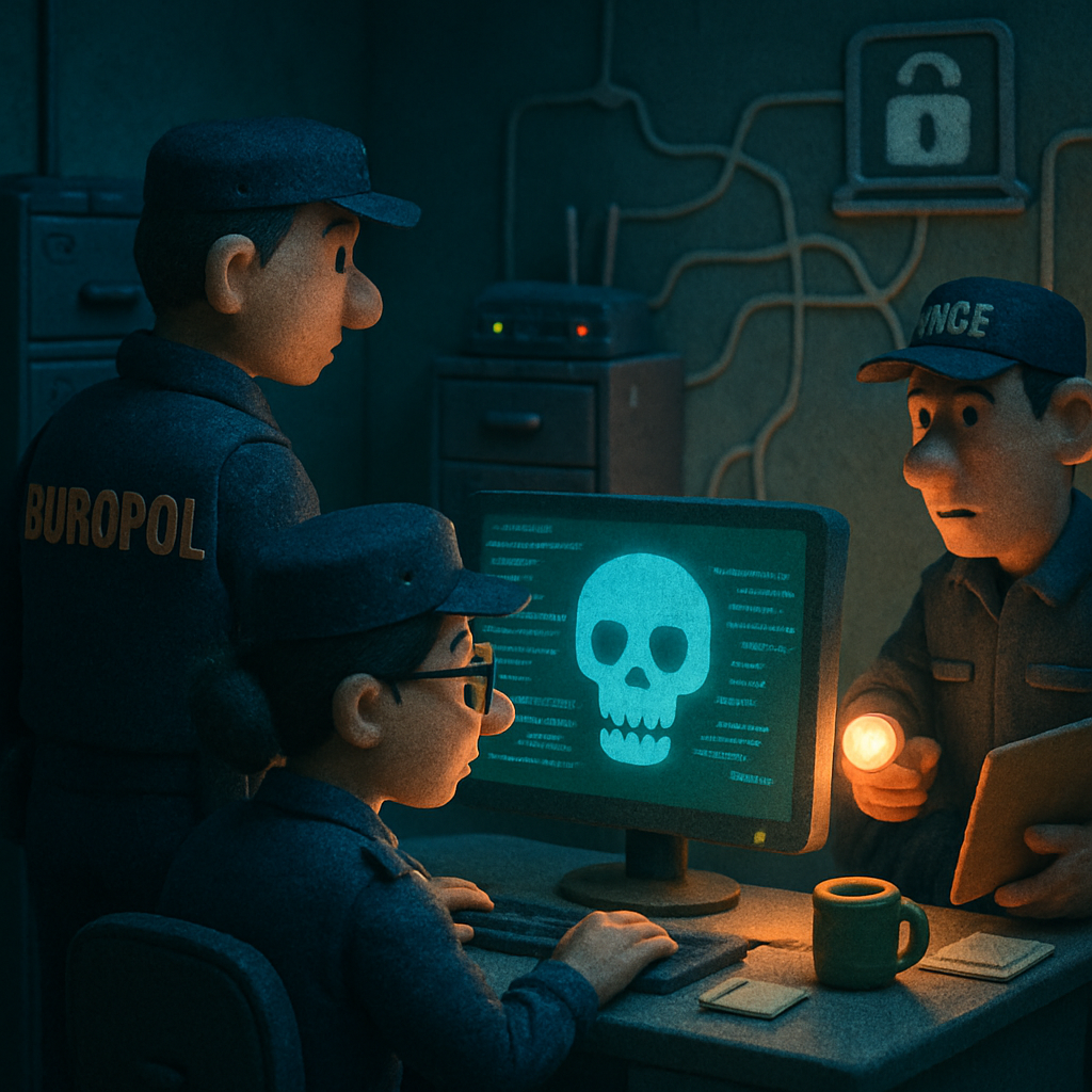 The prosecutor's cybercrime unit is conducting the searches with the support of Europol and the French police's own cybercrime department