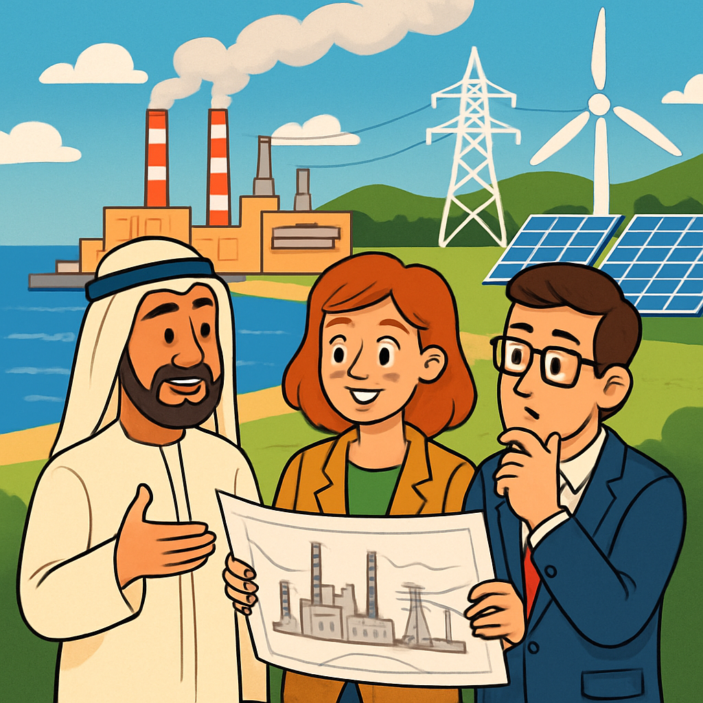 ОАЭ предложили план реализации конкретных проектов, направленных на превращение Кипра в энергетический хаб для всего региона и Европы