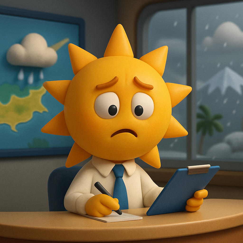 Синоптики сообщают, что облачная погода на Кипре продлится до пятницы, в выходные температура понизится, а в горах выпадет первый снег