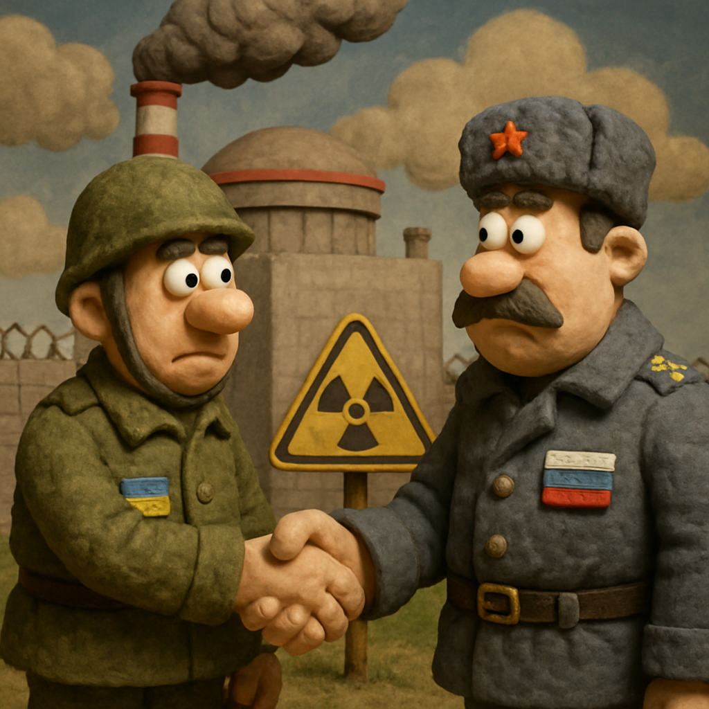 An unusual agreement on a temporary ceasefire at the Russian-occupied Zaporizhzhia Nuclear Power Plant was reached between Ukraine and Russia to allow repairs and prevent a potential nuclear accident