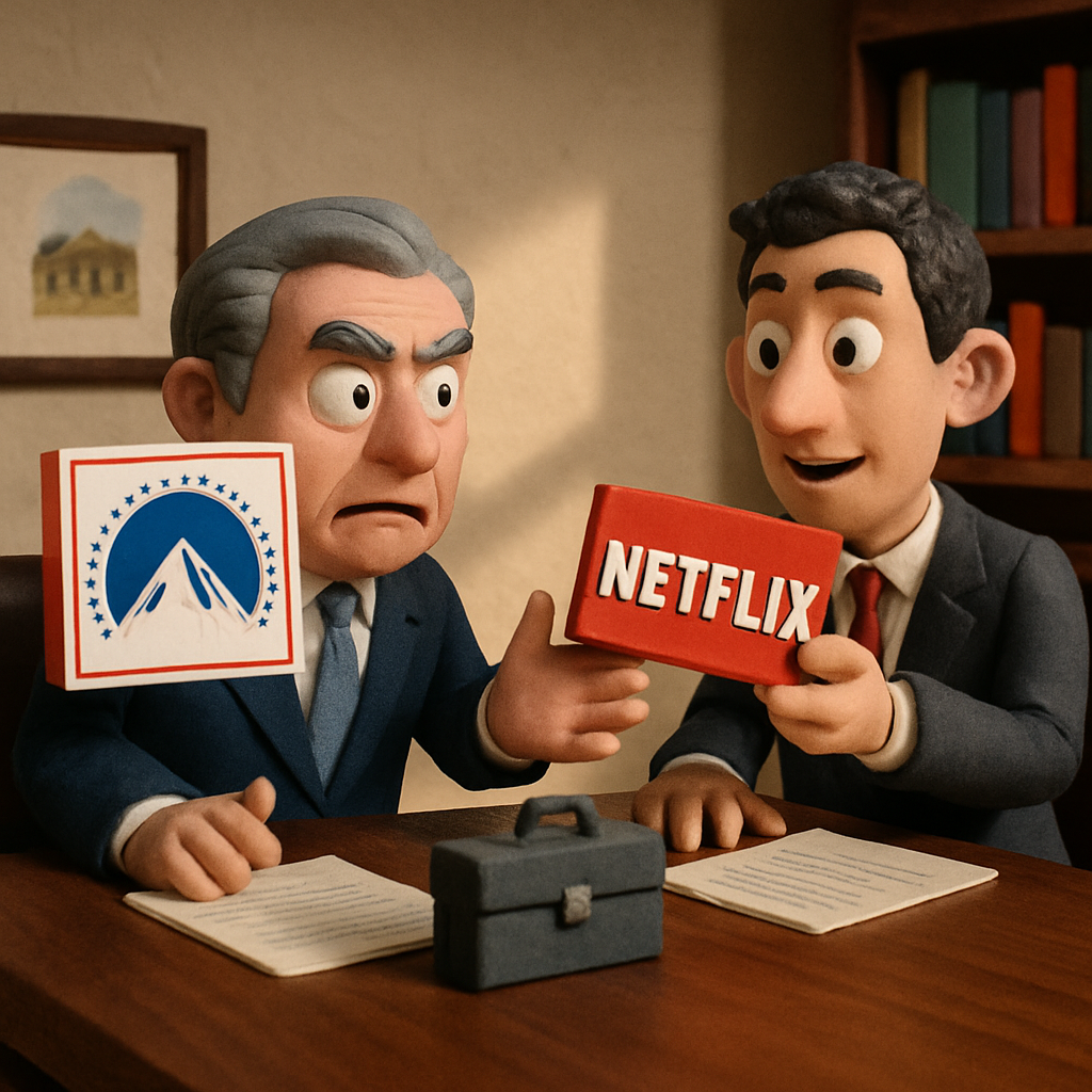 Paramount’s takeover bid was rejected in favor of Netflix, which wanted only the streaming and studio businesses