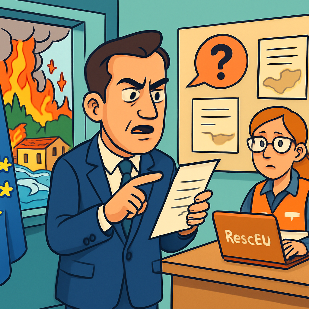 Кипрский евродепутат Лукас Фурлас направил срочный вопрос в Еврокомиссию, критикуя неспособность механизма RescEU немедленно и эффективно реагировать на стихийные бедствия на Кипре