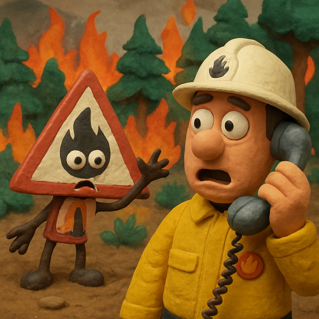 Опасность возникновения лесных пожаров на Кипре остается высокой во всех лесных районах острова